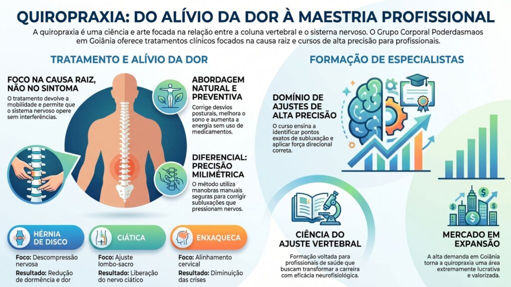Curso de Quiropraxia Domine a Técnica de Ajustes Vertebrais com Alta Precisão Curso de Quiropraxia Domine a Técnica de Ajustes Vertebrais com Alta Precisão