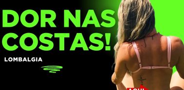 Dor nas costas - Lombalgia curso de quiropraxia