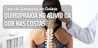 Quiropraxia no alívio da dor nas costas